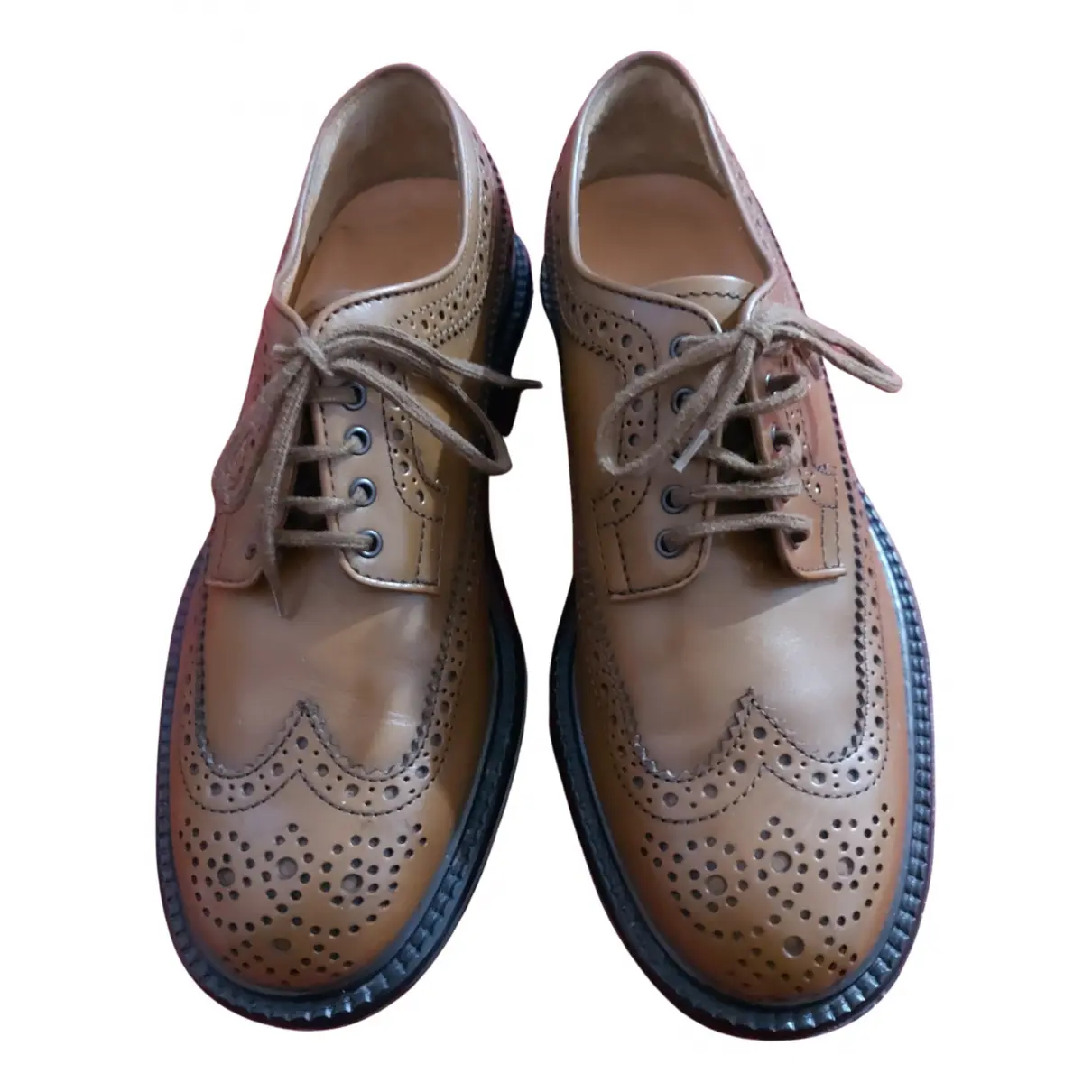 Leather lace ups Tod's