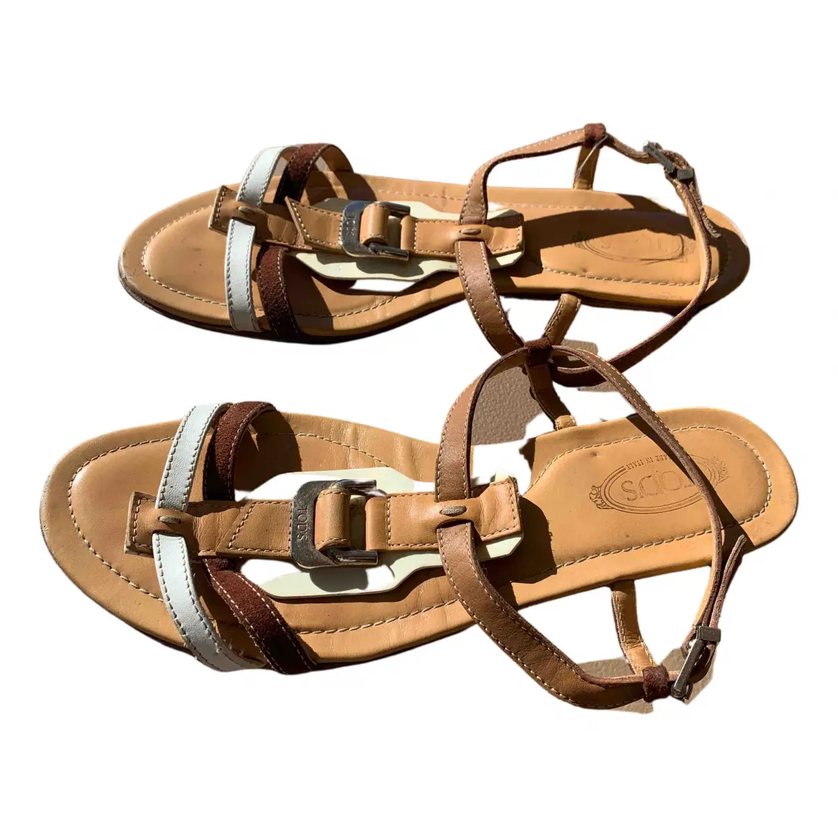 Leather sandal Tod's