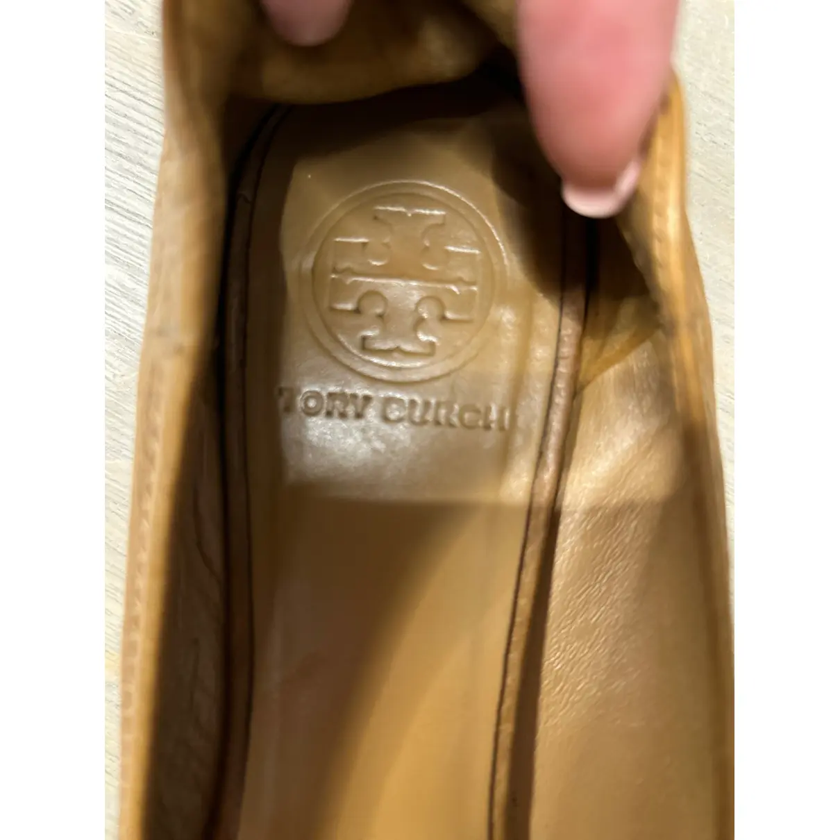Buy Tory Burch Leather ballet flats online