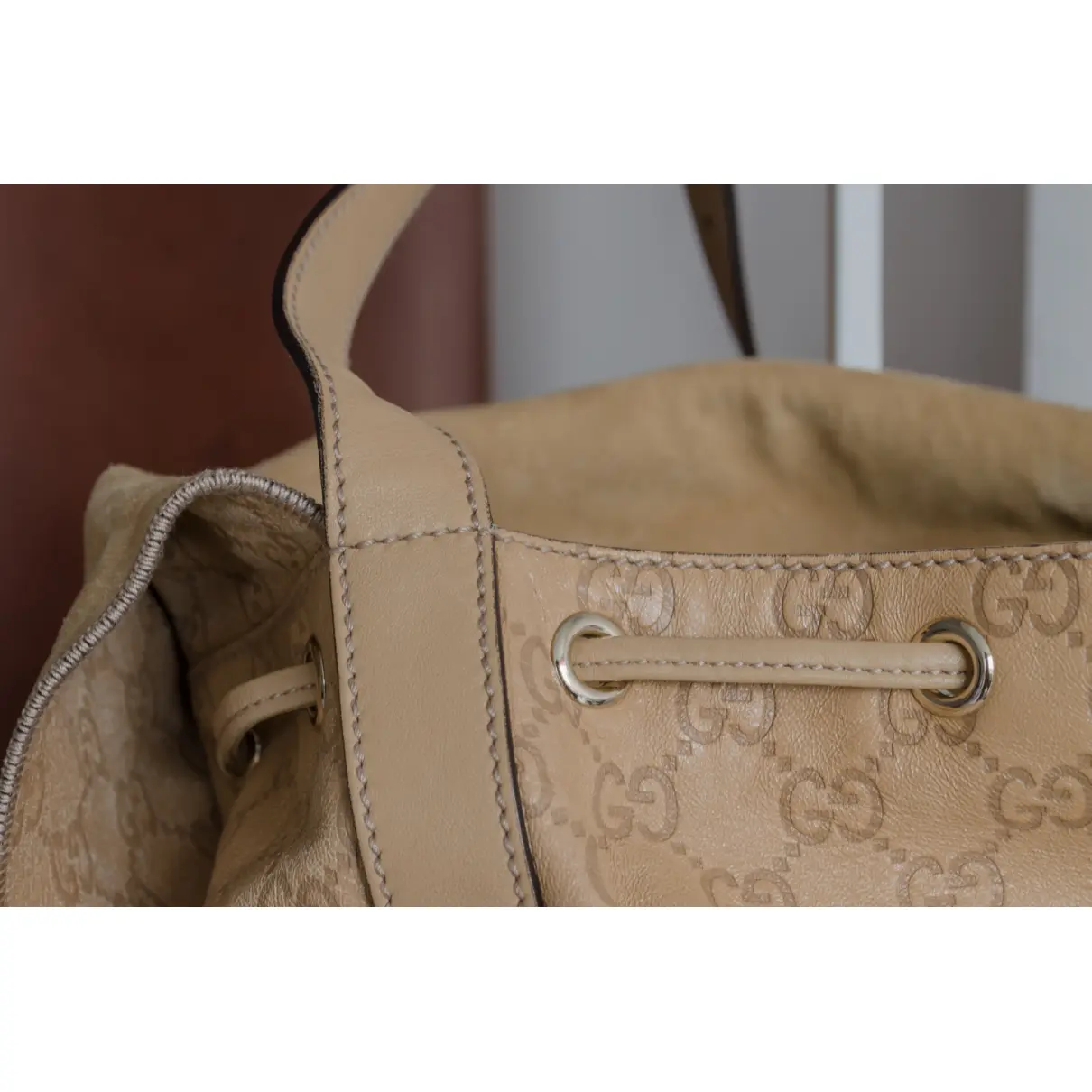 Tribeca leather crossbody bag Gucci