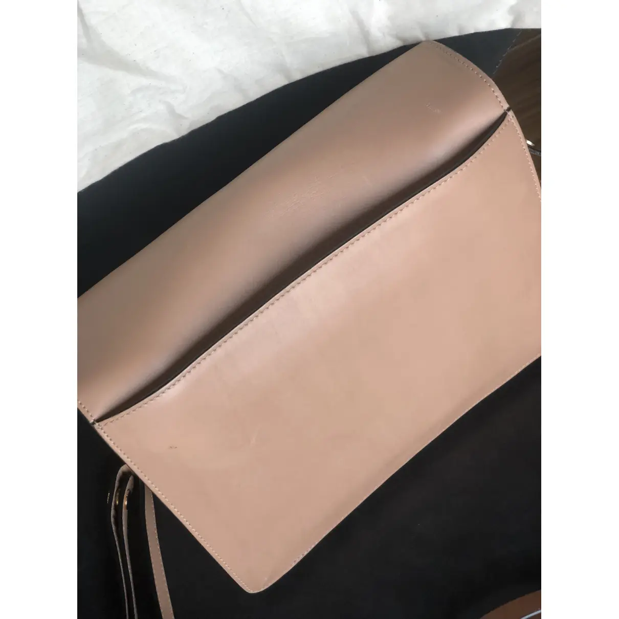 Buy Marni Trunk leather handbag online - Vintage