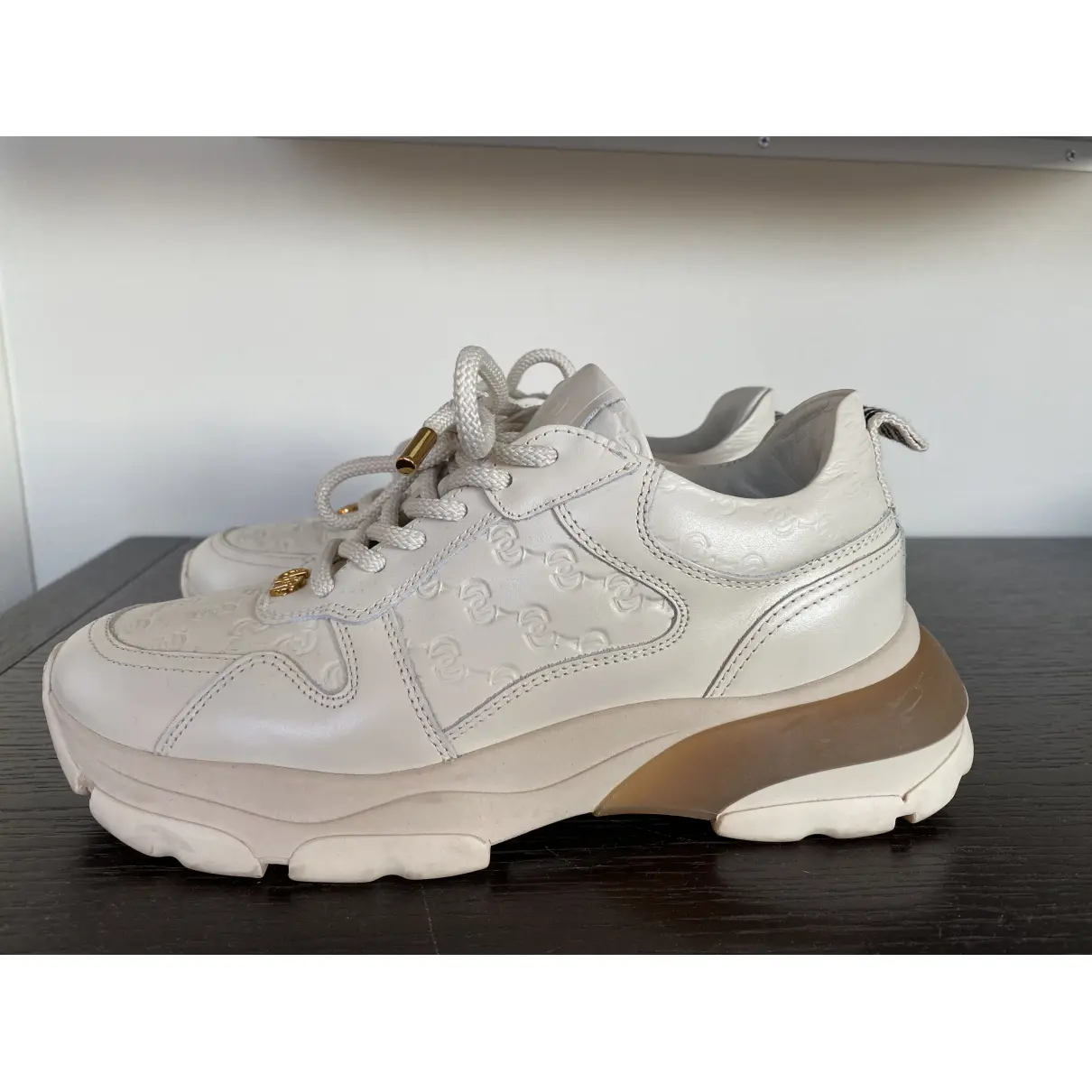 Leather trainers Uterque