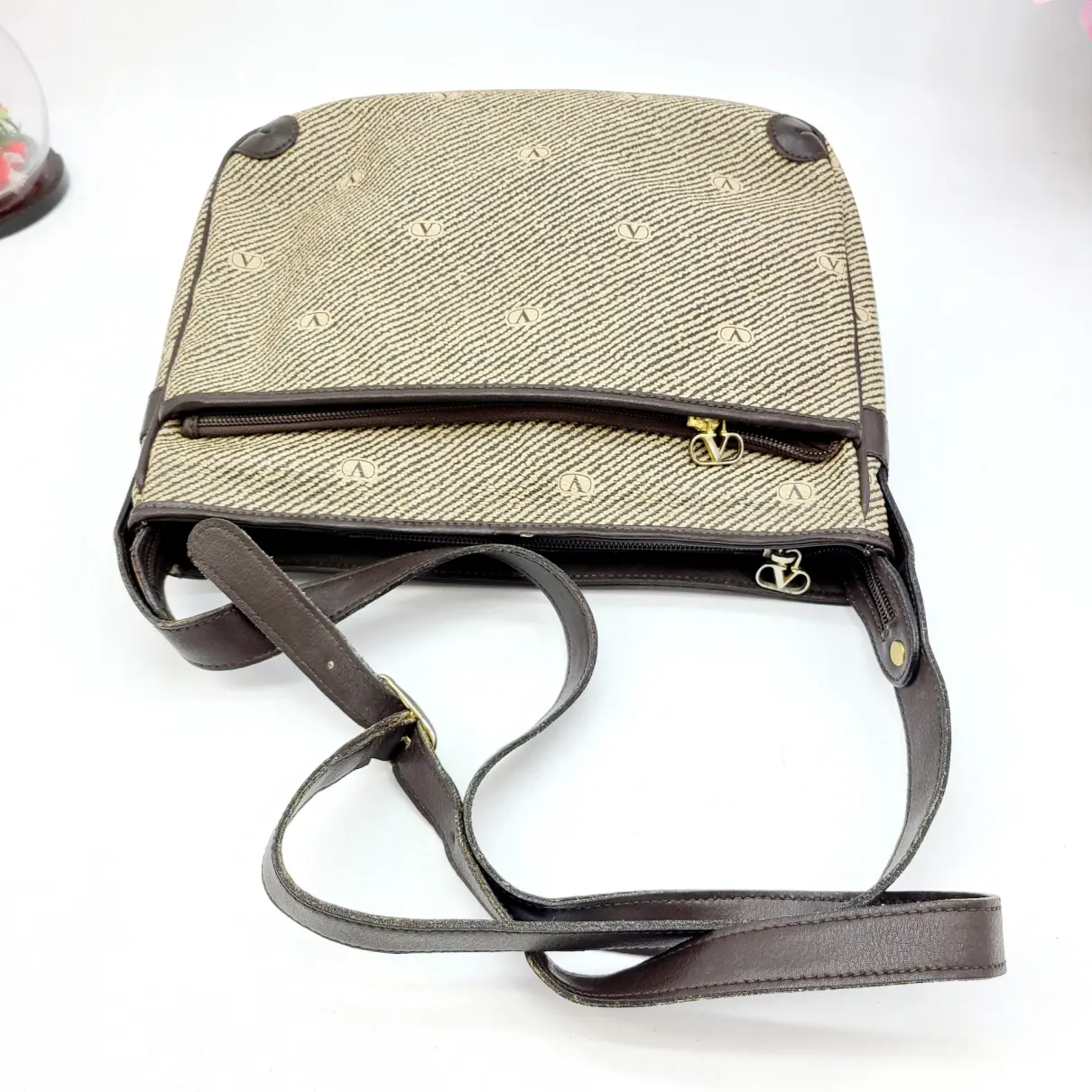 Leather handbag Valentino Garavani - Vintage