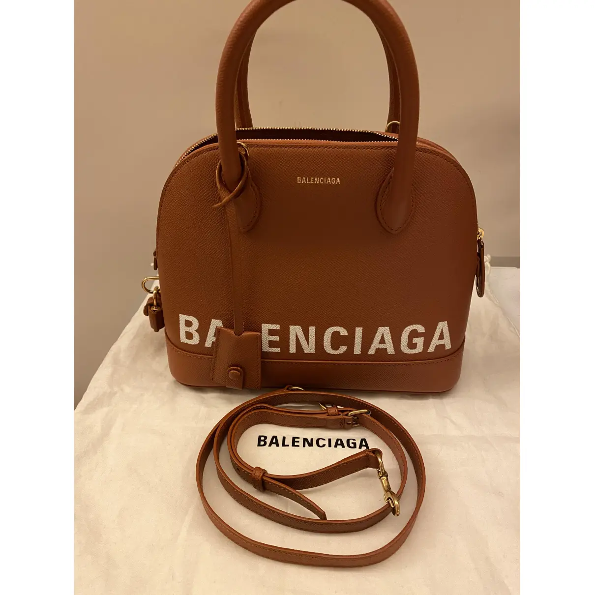 Ville Top Handle leather handbag Balenciaga
