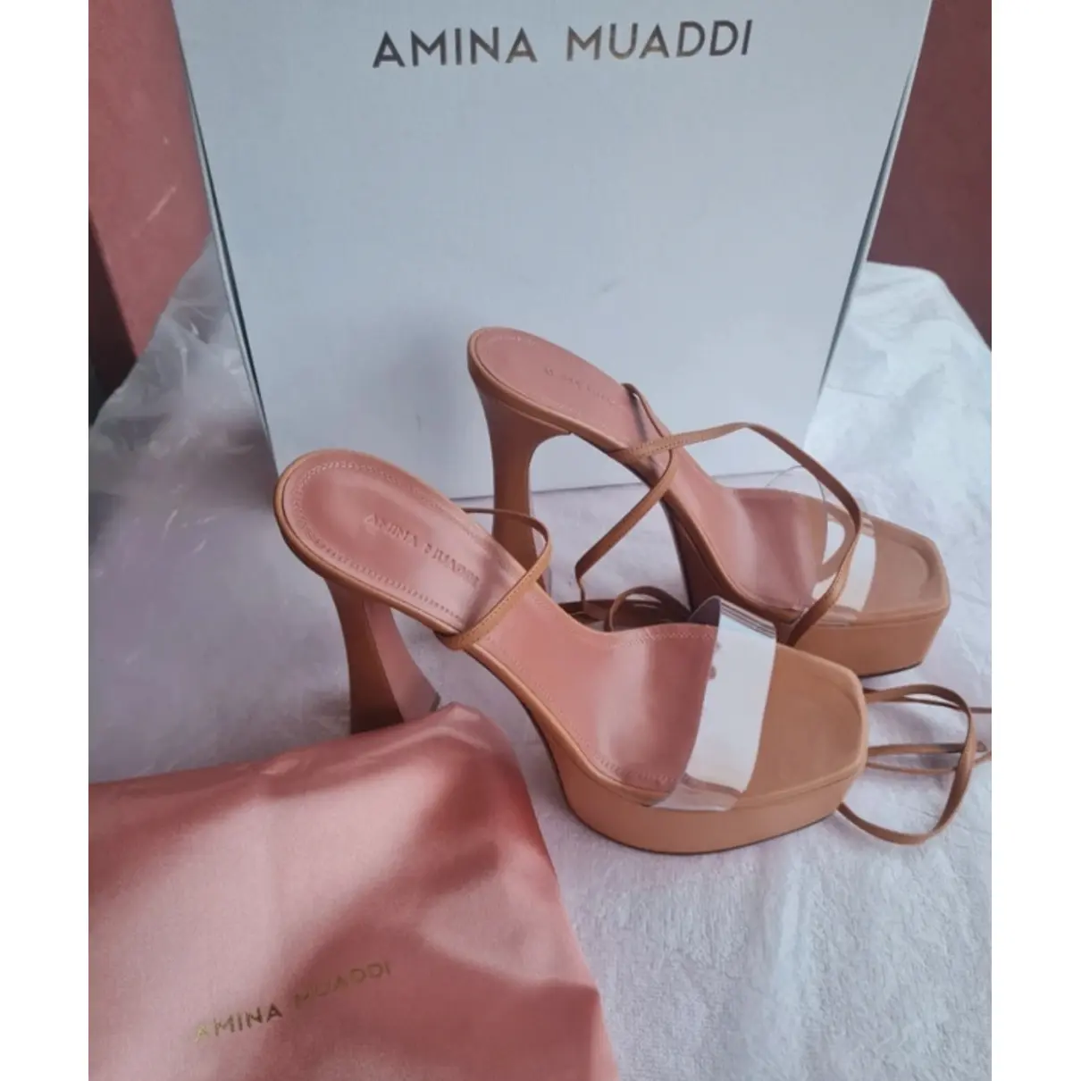 Vita leather sandals AMINA MUADDI