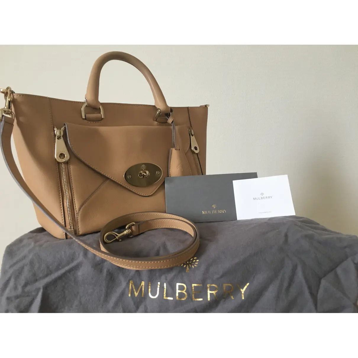 Willow leather handbag Mulberry