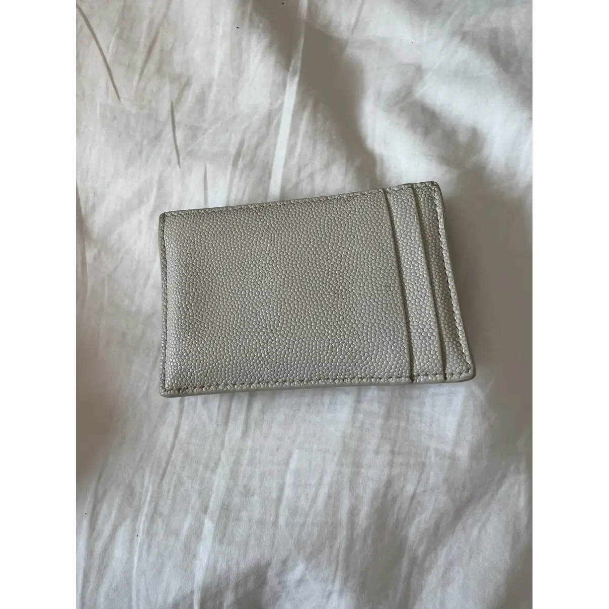 Leather card wallet Yves Saint Laurent - Vintage