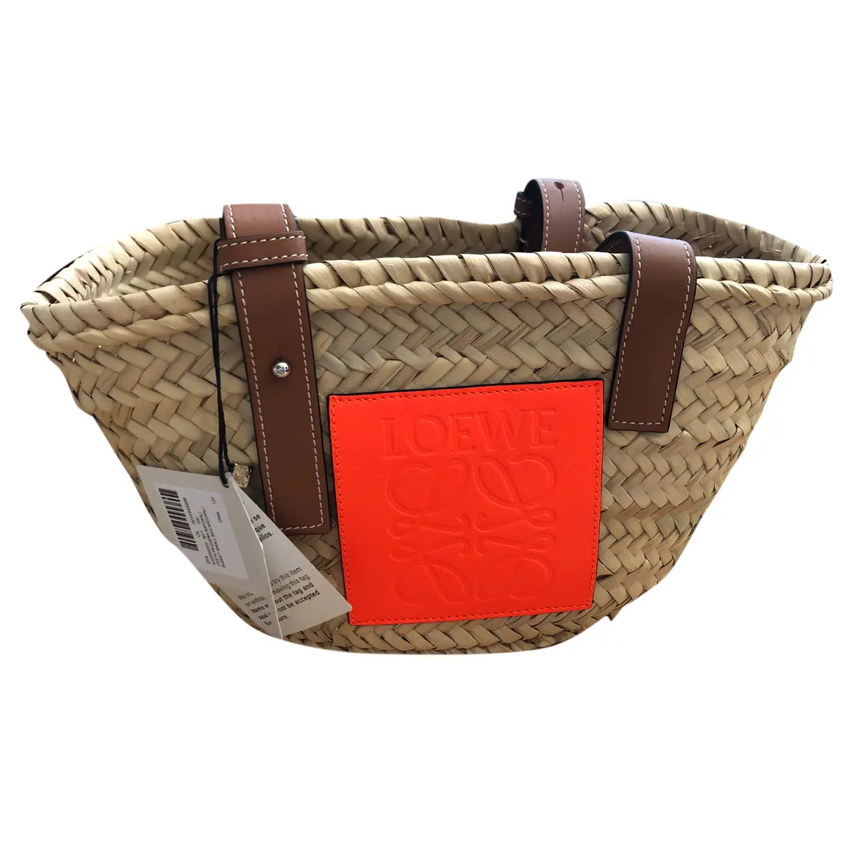 Basket Bag linen handbag Loewe