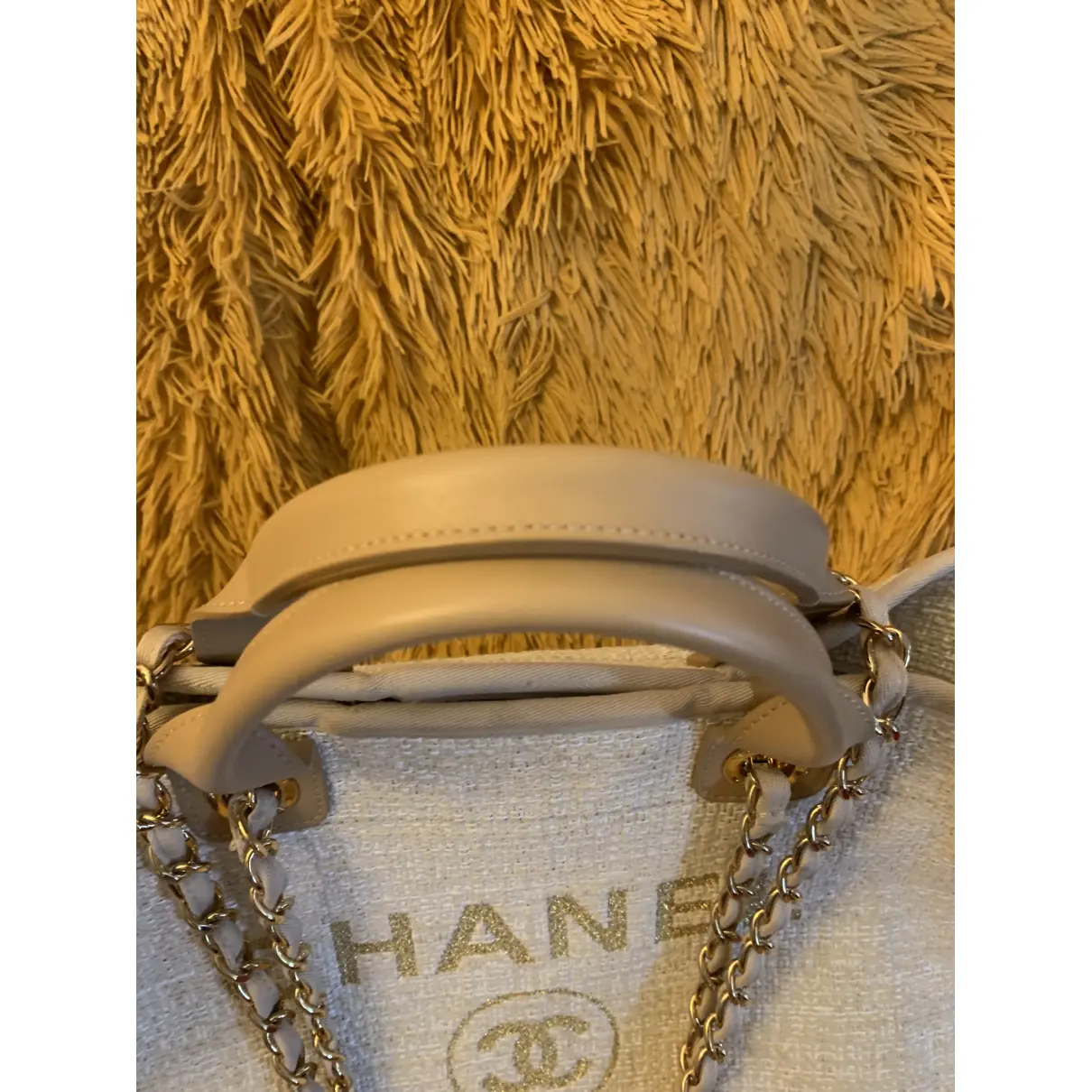 Linen handbag Chanel