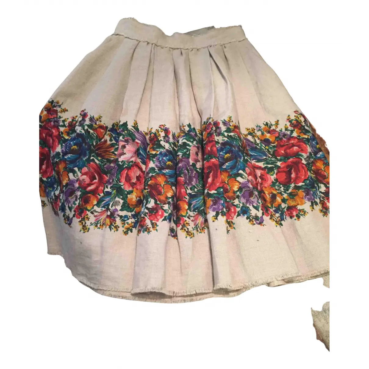 Linen skirt Dolce & Gabbana