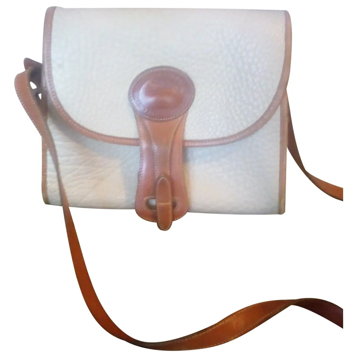 Linen handbag Dooney and Bourke - Vintage