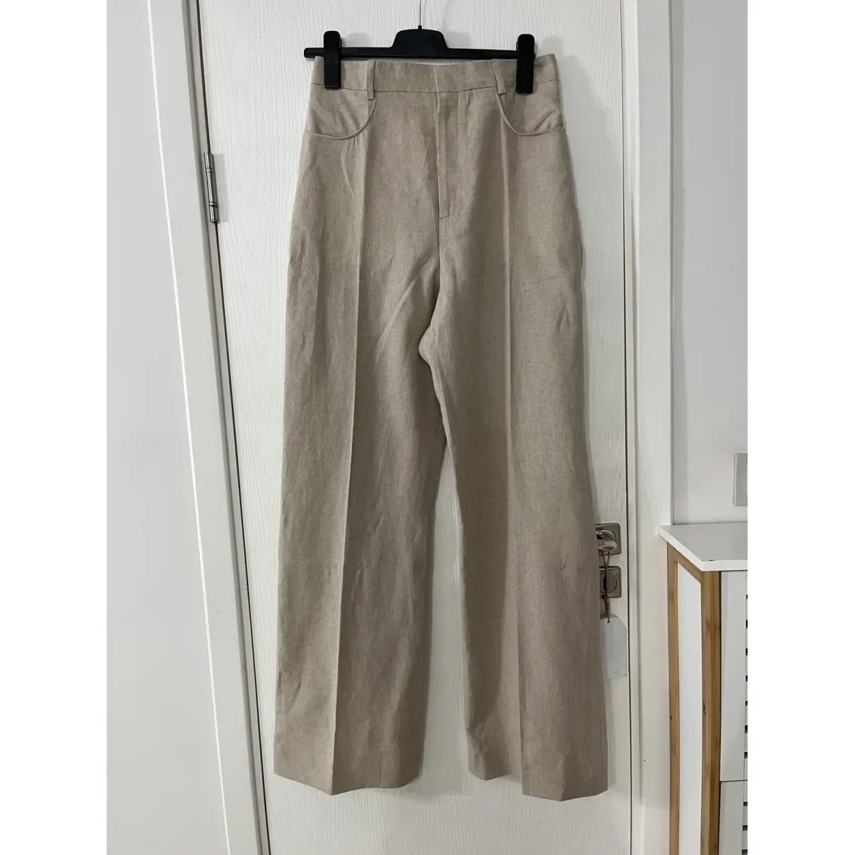 Buy Jacquemus Linen straight pants online