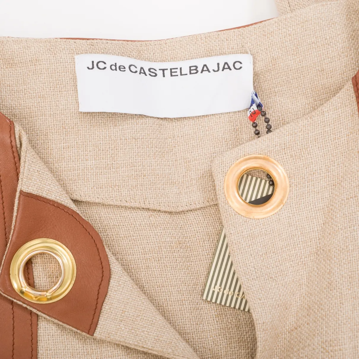 Buy JC De Castelbajac Linen mid-length dress online
