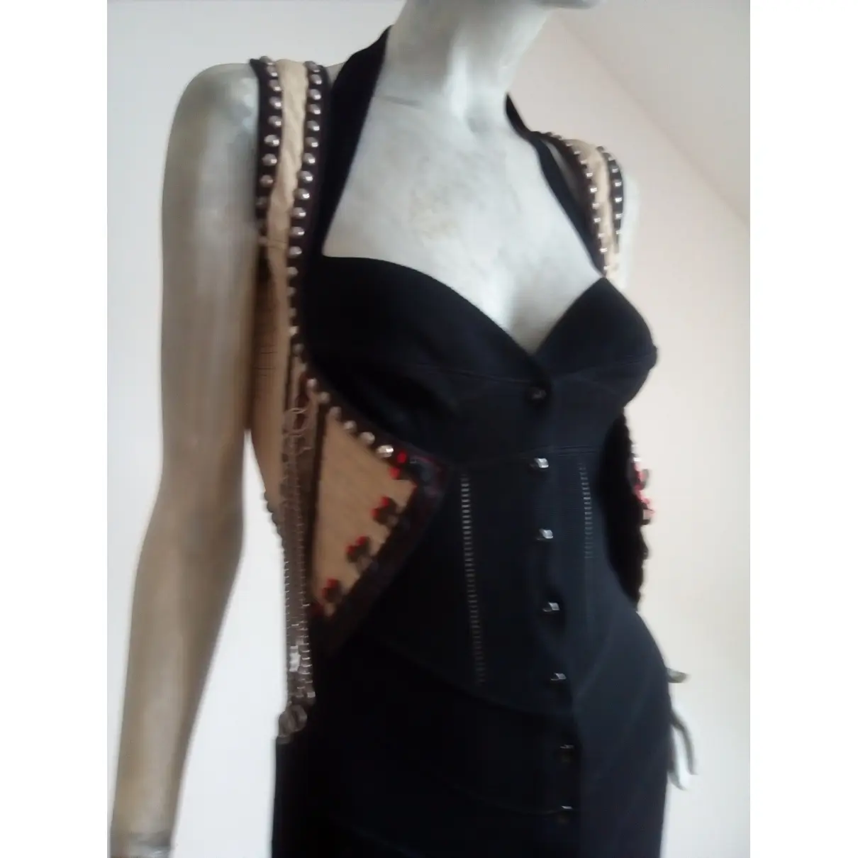 Linen corset Jean Paul Gaultier - Vintage