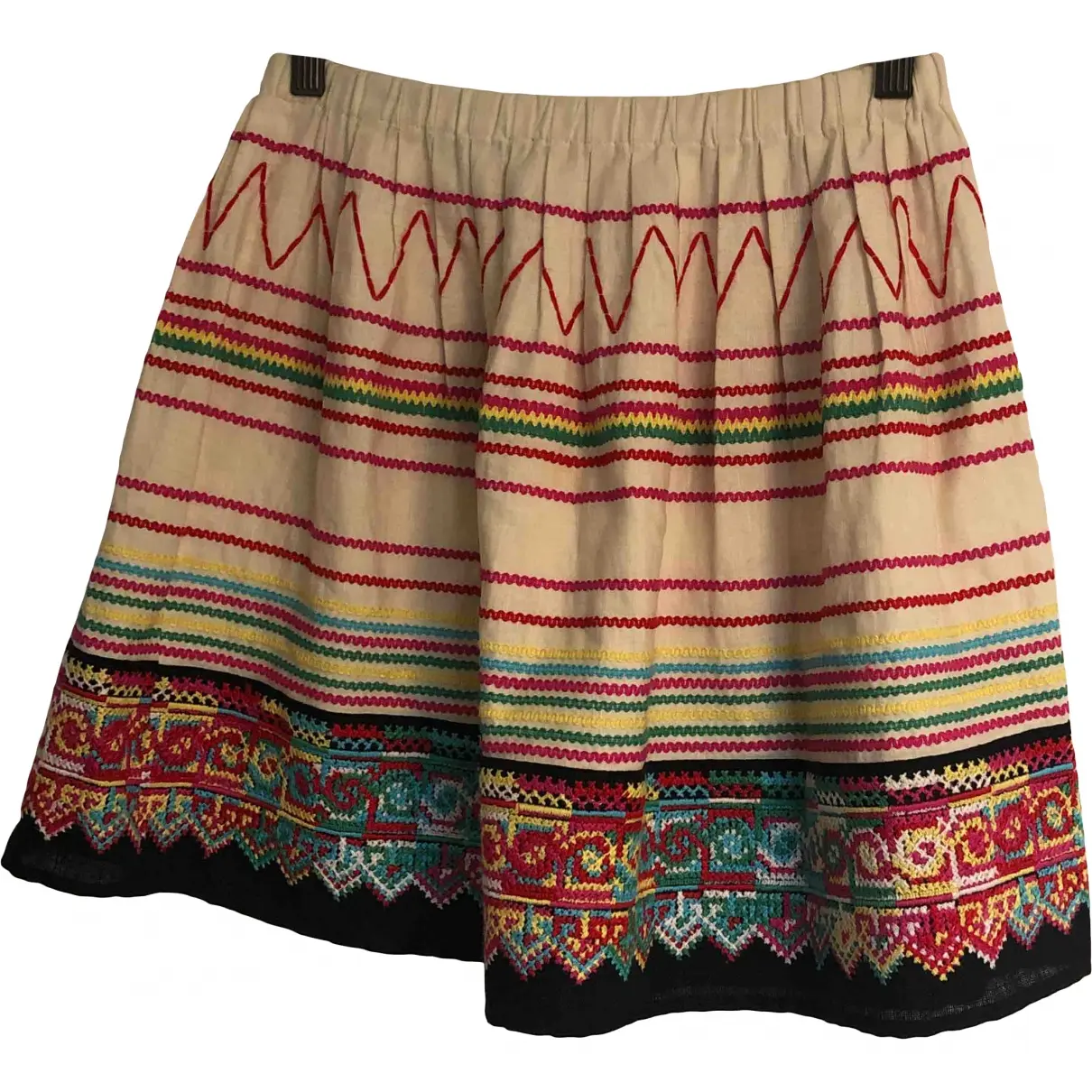 Linen mini skirt See by Chloé