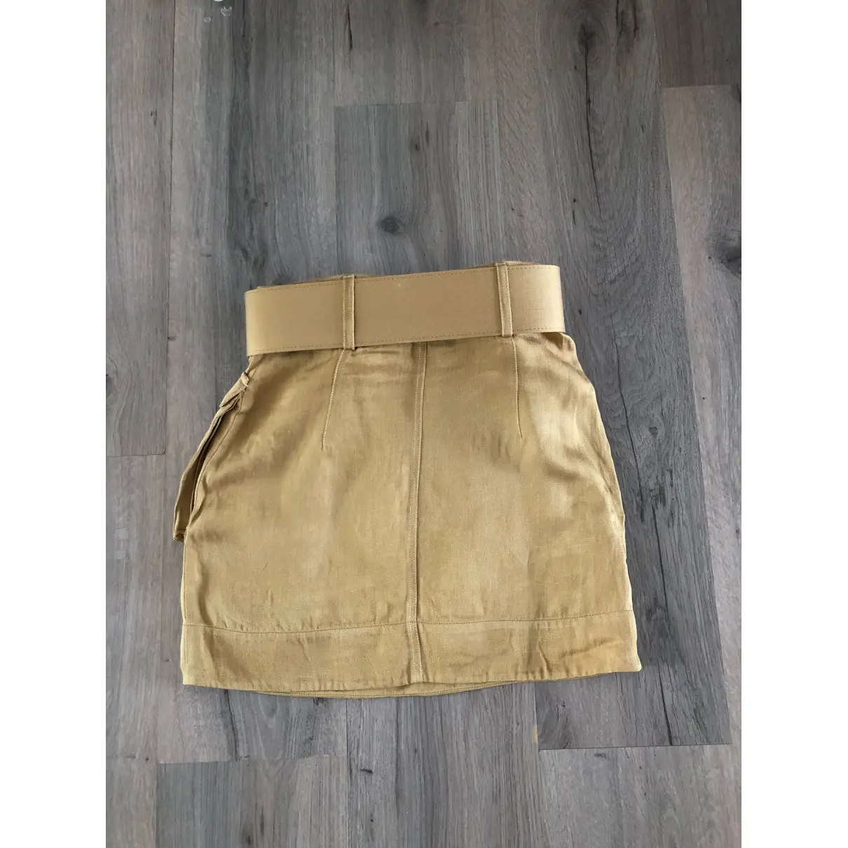 Buy Shona Joy Linen mini skirt online