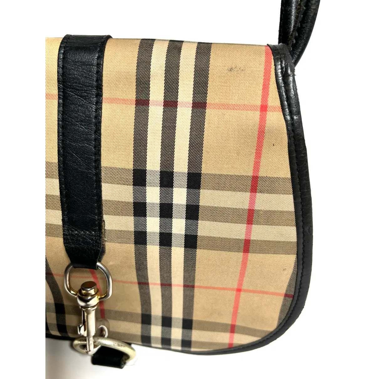 Buy Burberry The Link linen handbag online - Vintage