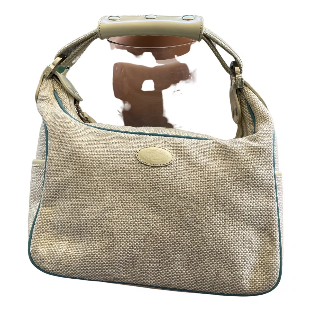 Linen handbag Tod's - Vintage