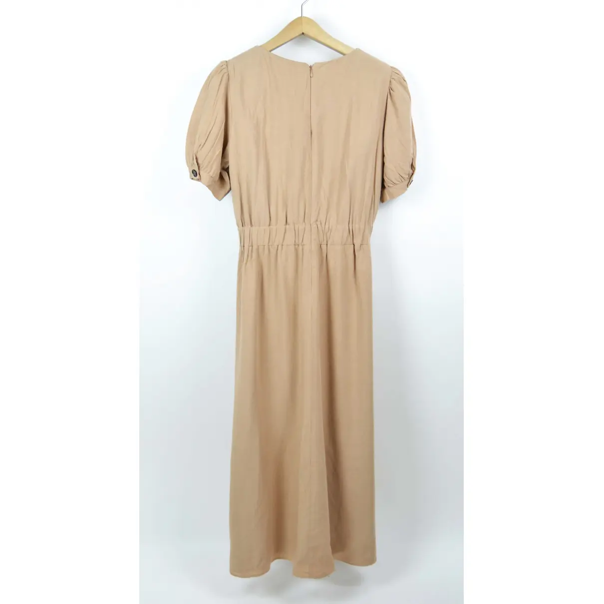 Linen maxi dress Zara