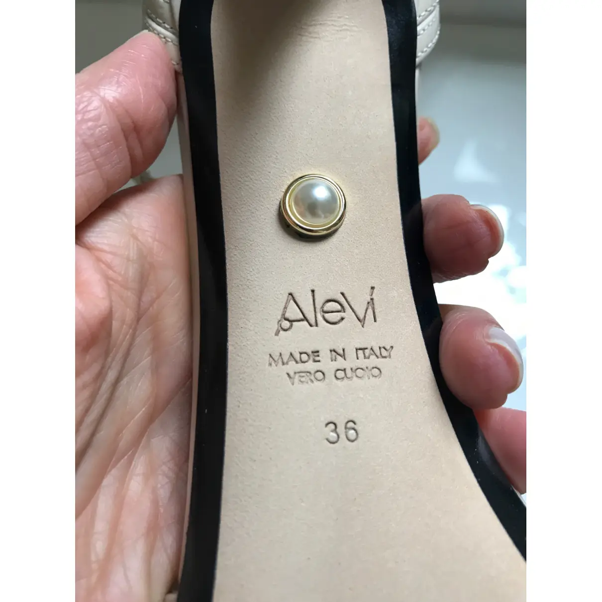 Patent leather heels Alevi Milano