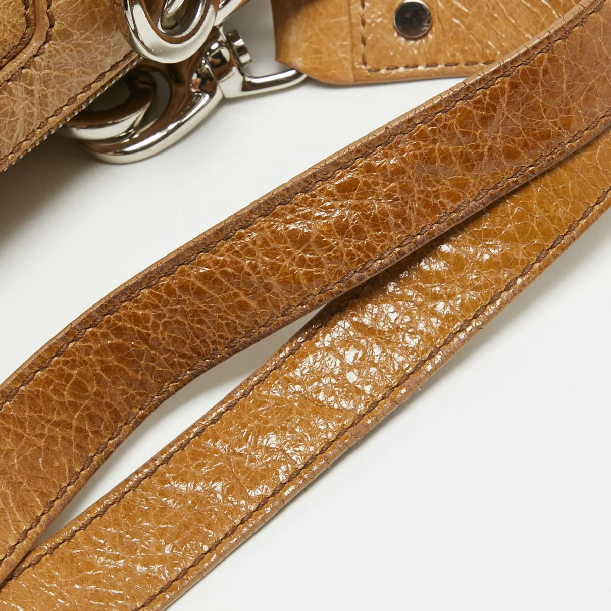 Patent leather satchel Celine