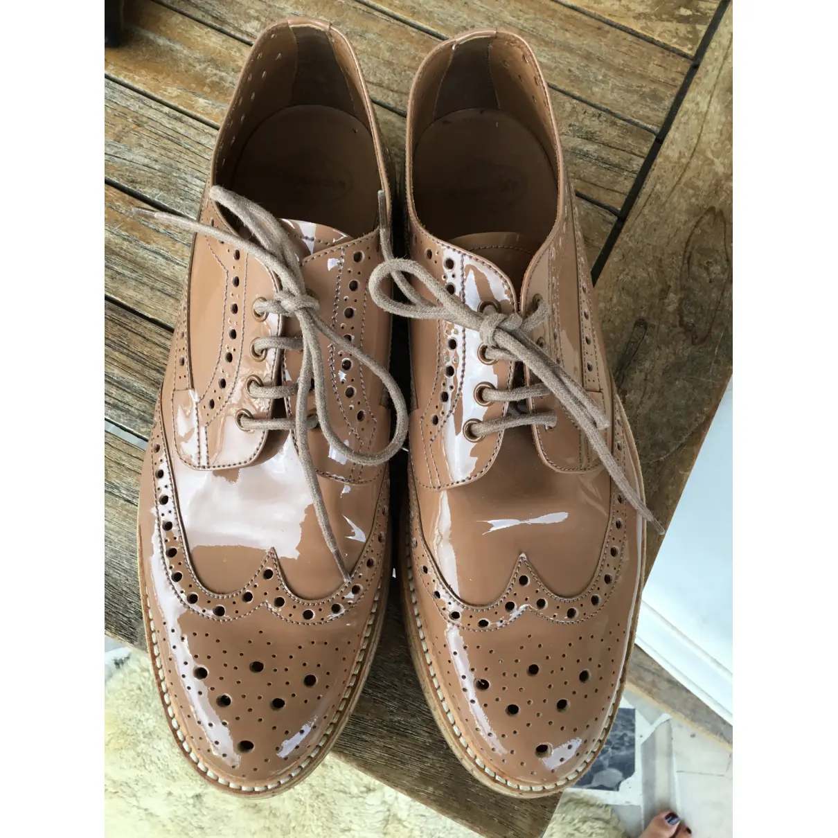 Buy Church's Patent leather lace ups online