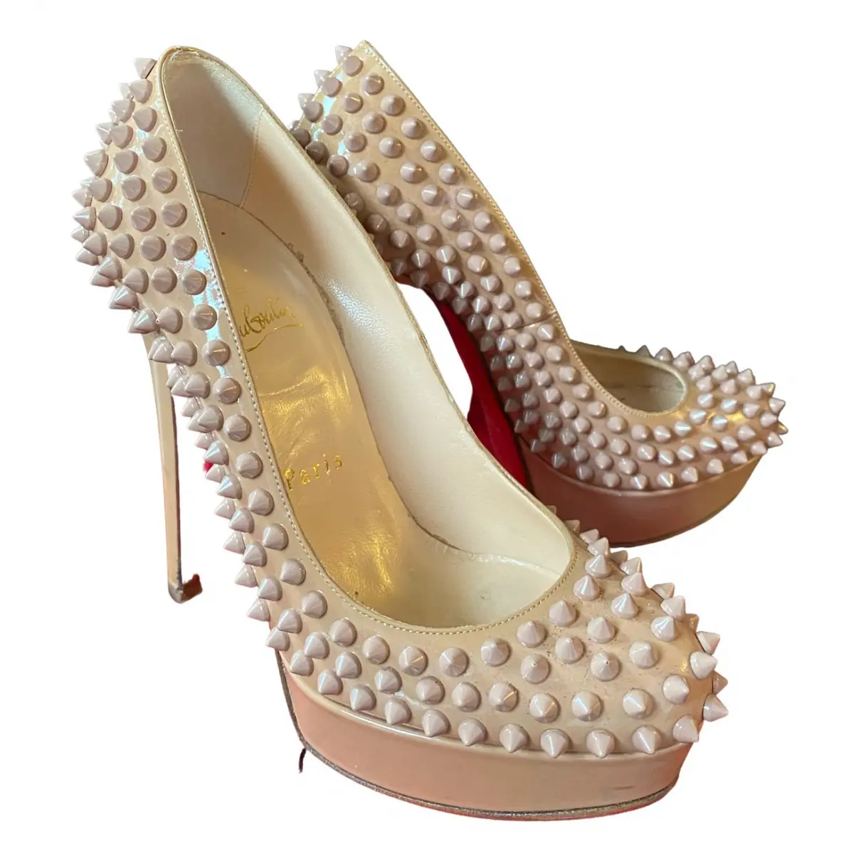 Daffodile patent leather heels Christian Louboutin