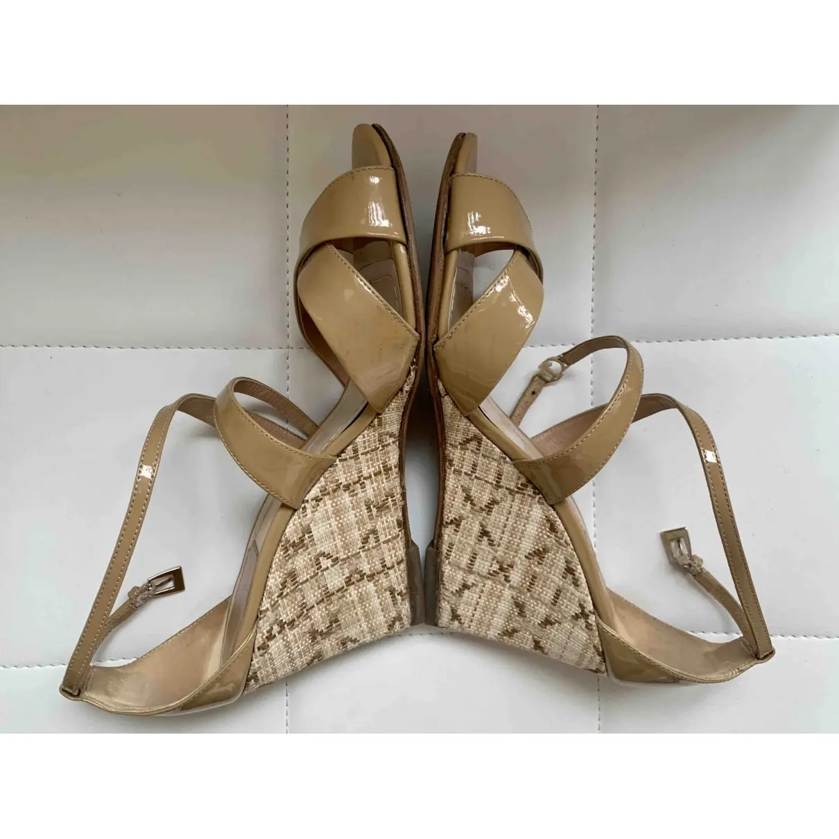 Patent leather sandal Dior