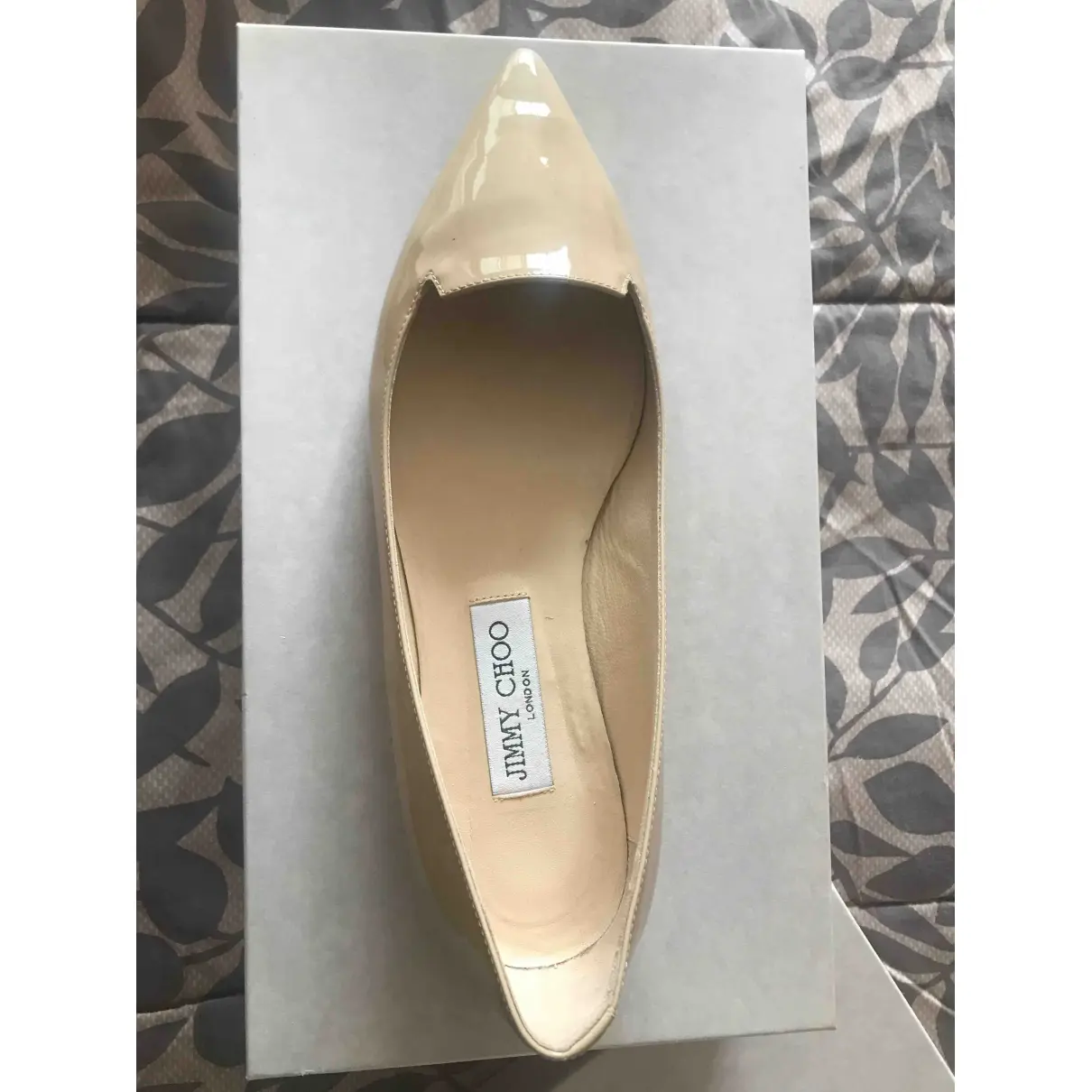 Buy Jimmy Choo Patent leather ballet flats online