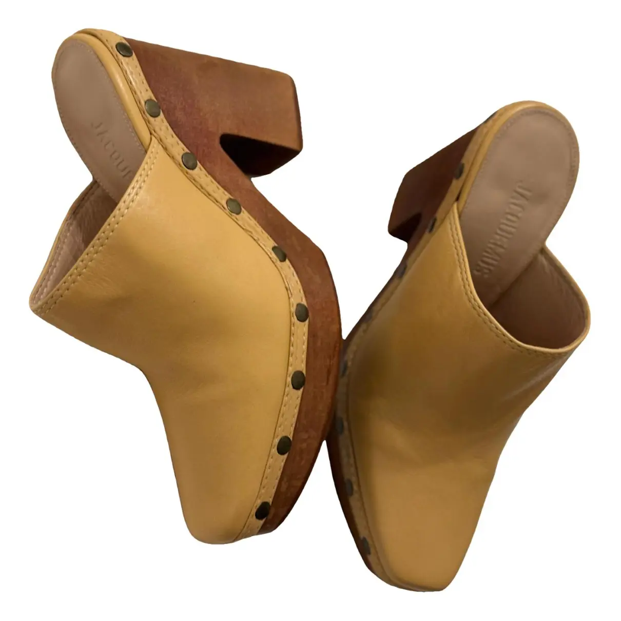 Les Sabots patent leather mules & clogs