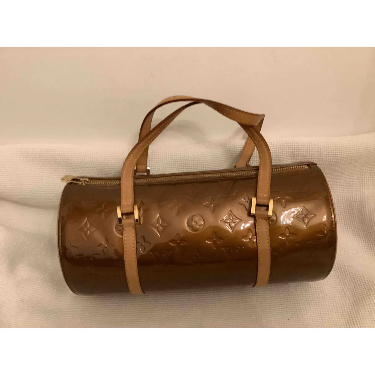 Buy Louis Vuitton Papillon patent leather handbag online