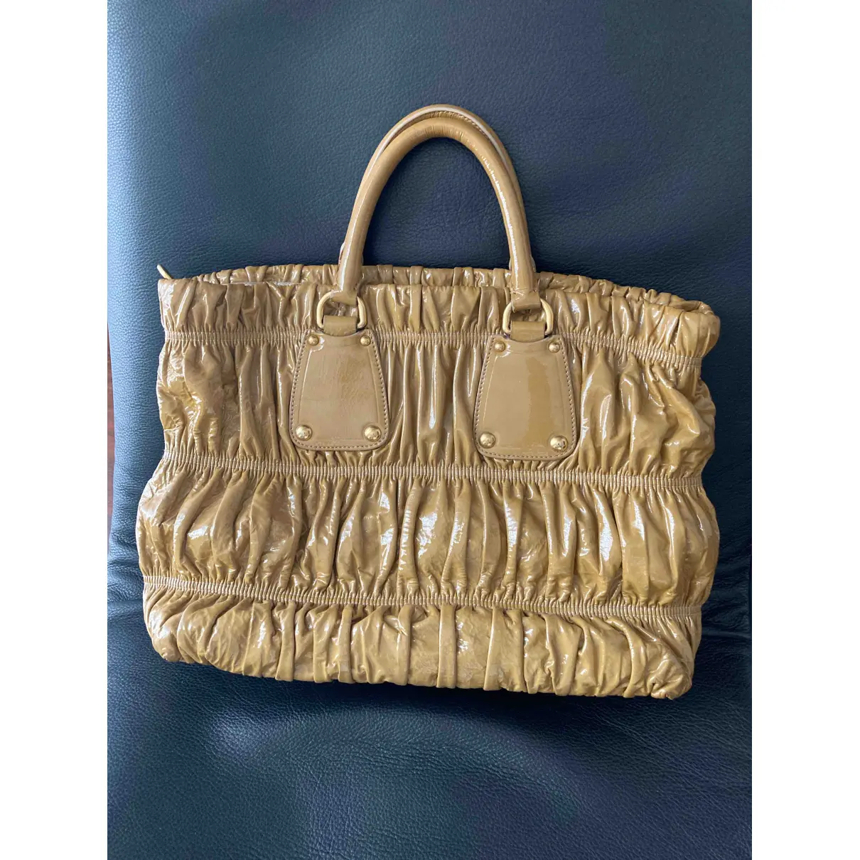 Buy Prada Patent leather handbag online