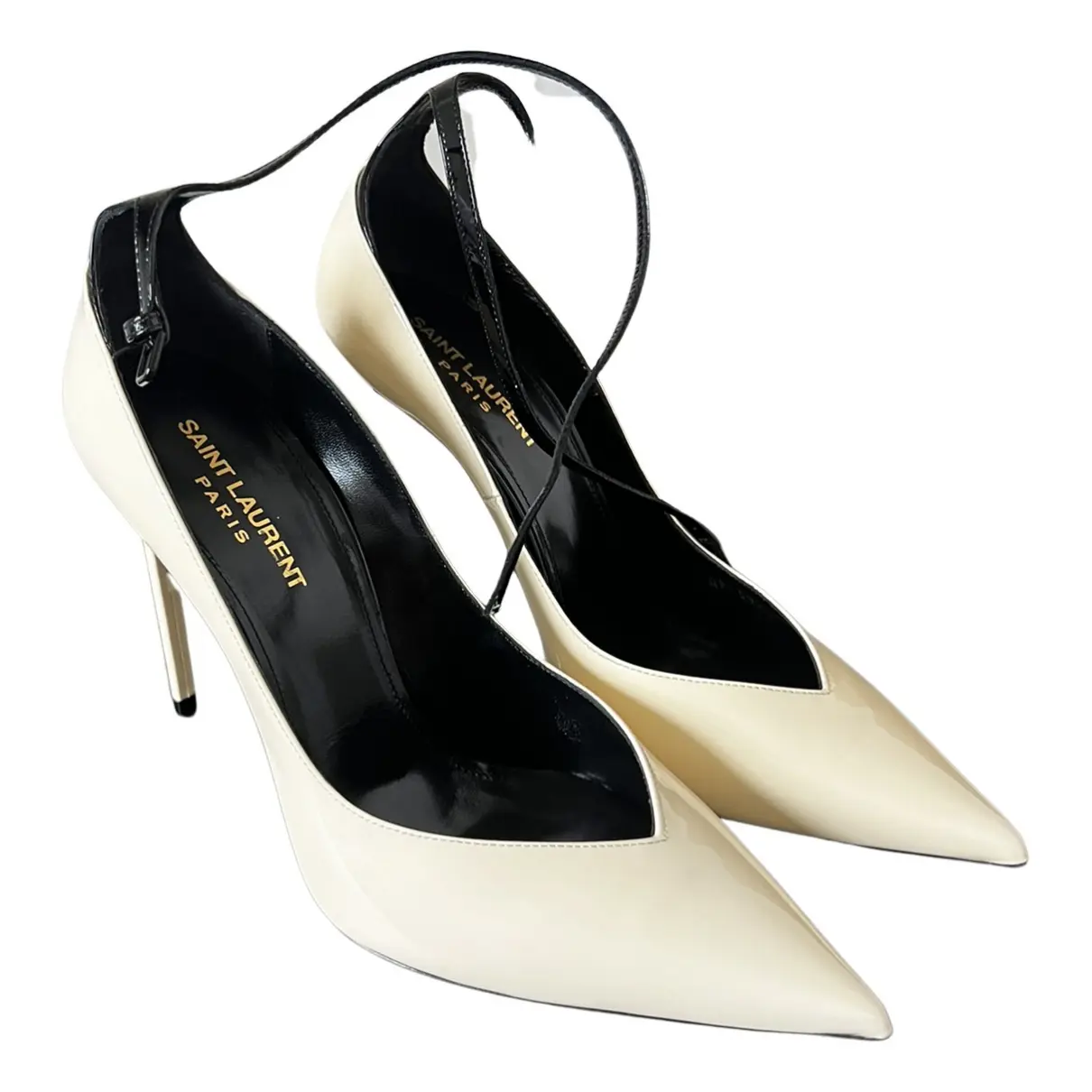 Patent leather heels Saint Laurent