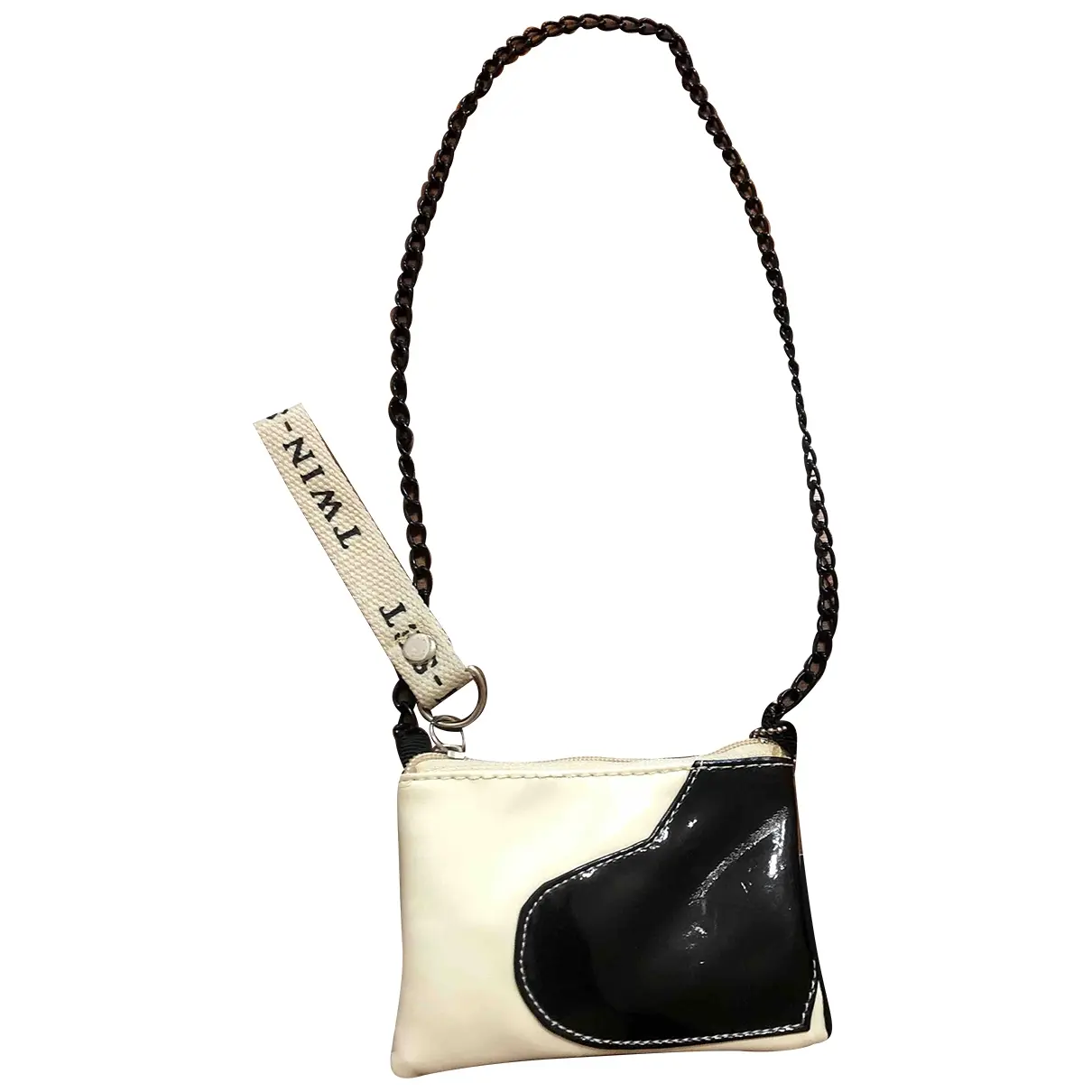 Patent leather clutch bag Twinset