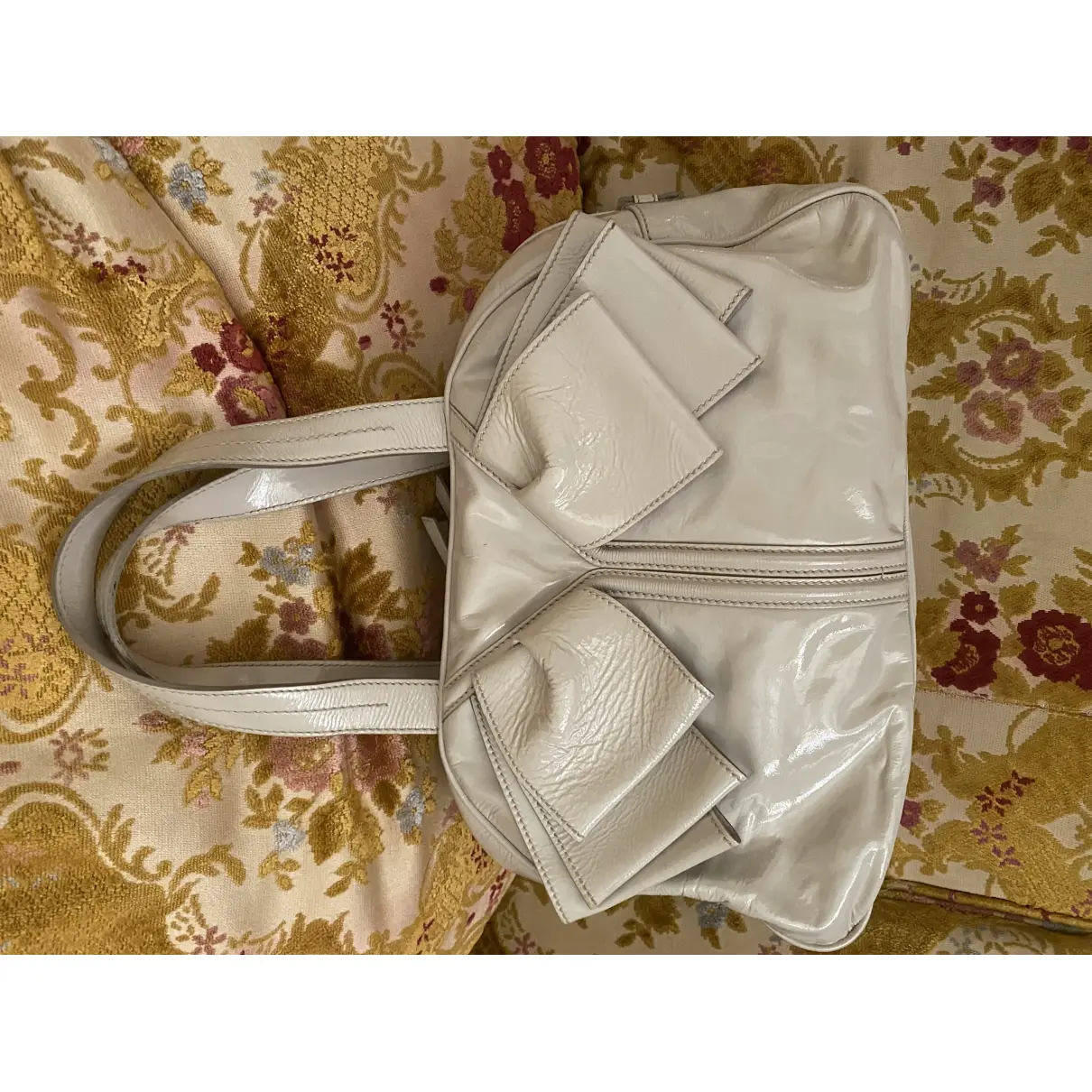 Patent leather handbag Yves Saint Laurent - Vintage