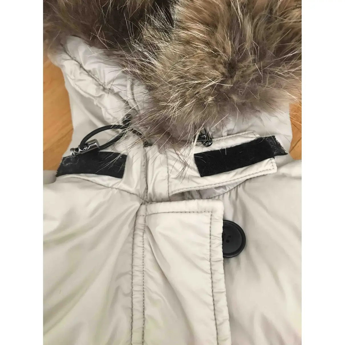 Fur Hood jacket Moncler