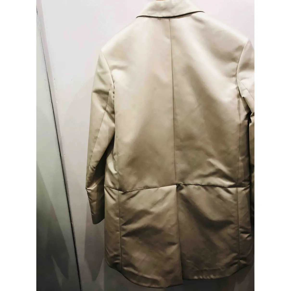 Buy Brunello Cucinelli Beige Polyester Jacket online