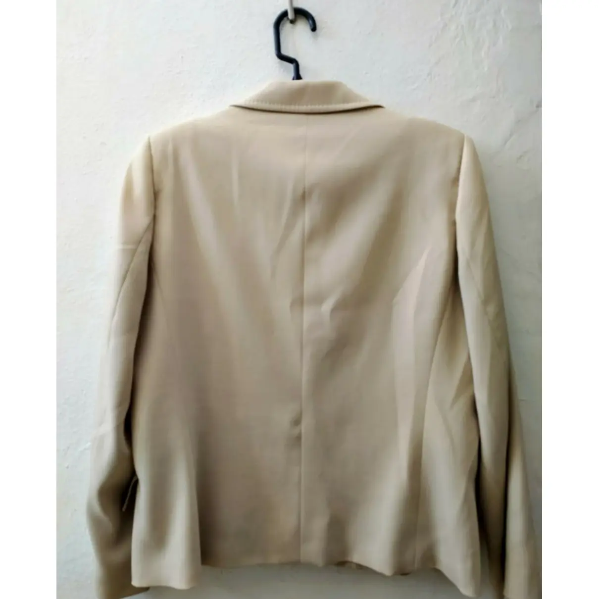 Buy Burberry Beige Polyester Jacket online