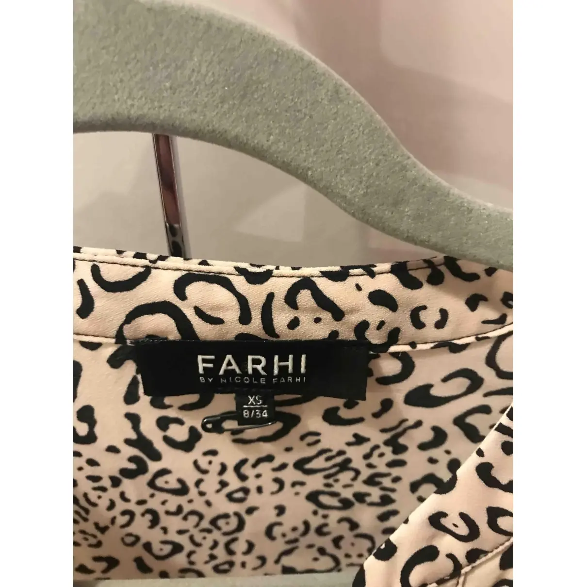Buy Farhi by Nicole Farhi Beige Polyester Top online