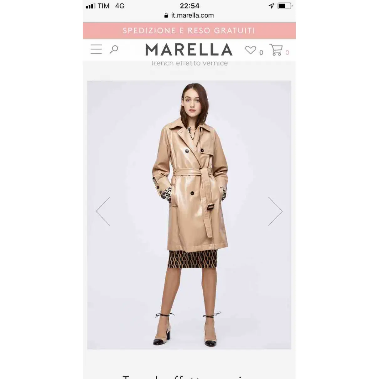 Trench coat Marella