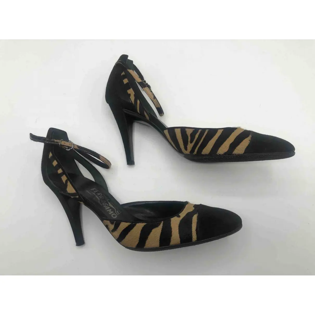 Salvatore Ferragamo Pony-style calfskin heels for sale