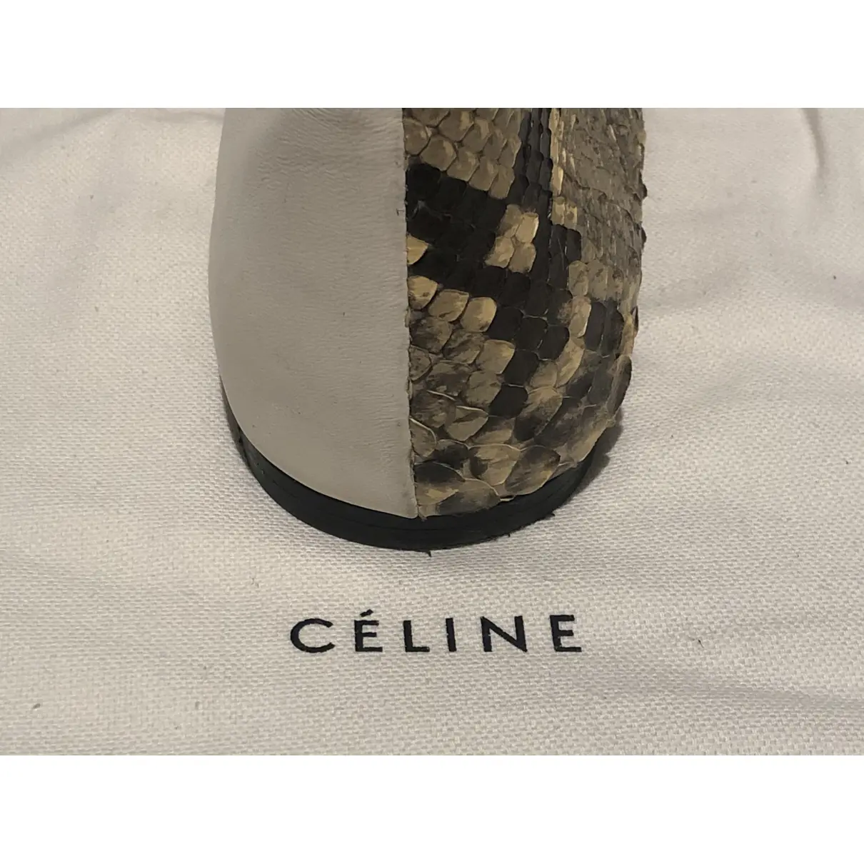 Python ankle boots Celine