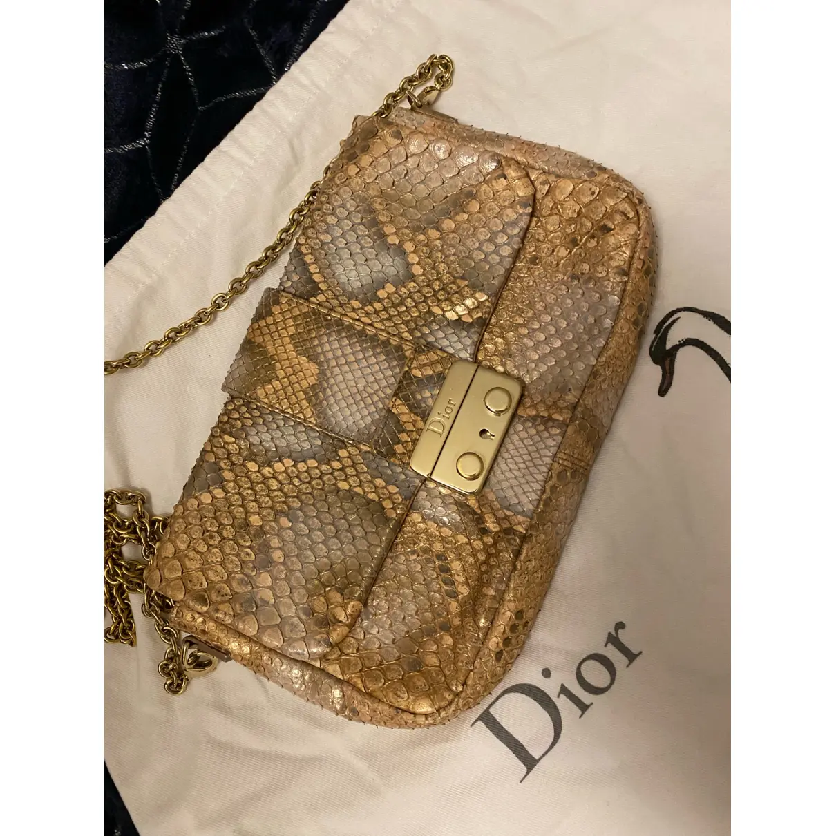 Buy Dior Python crossbody bag online