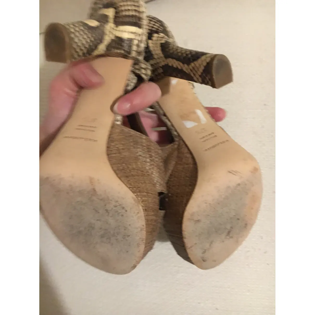 Python sandal Dolce & Gabbana