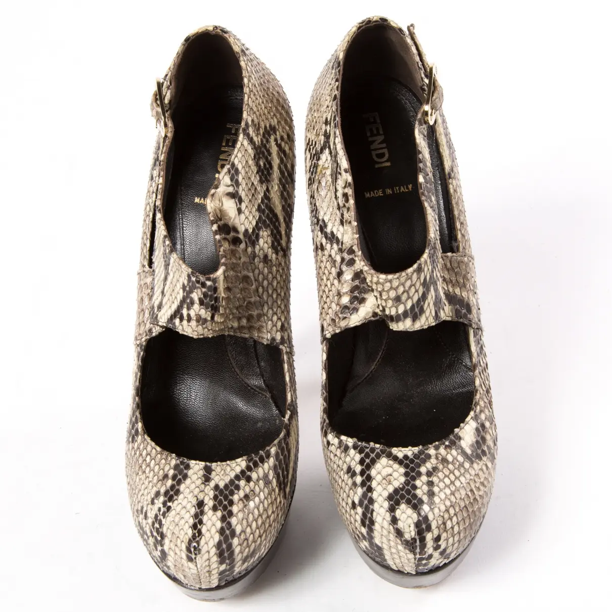 Buy Fendi Python heels online