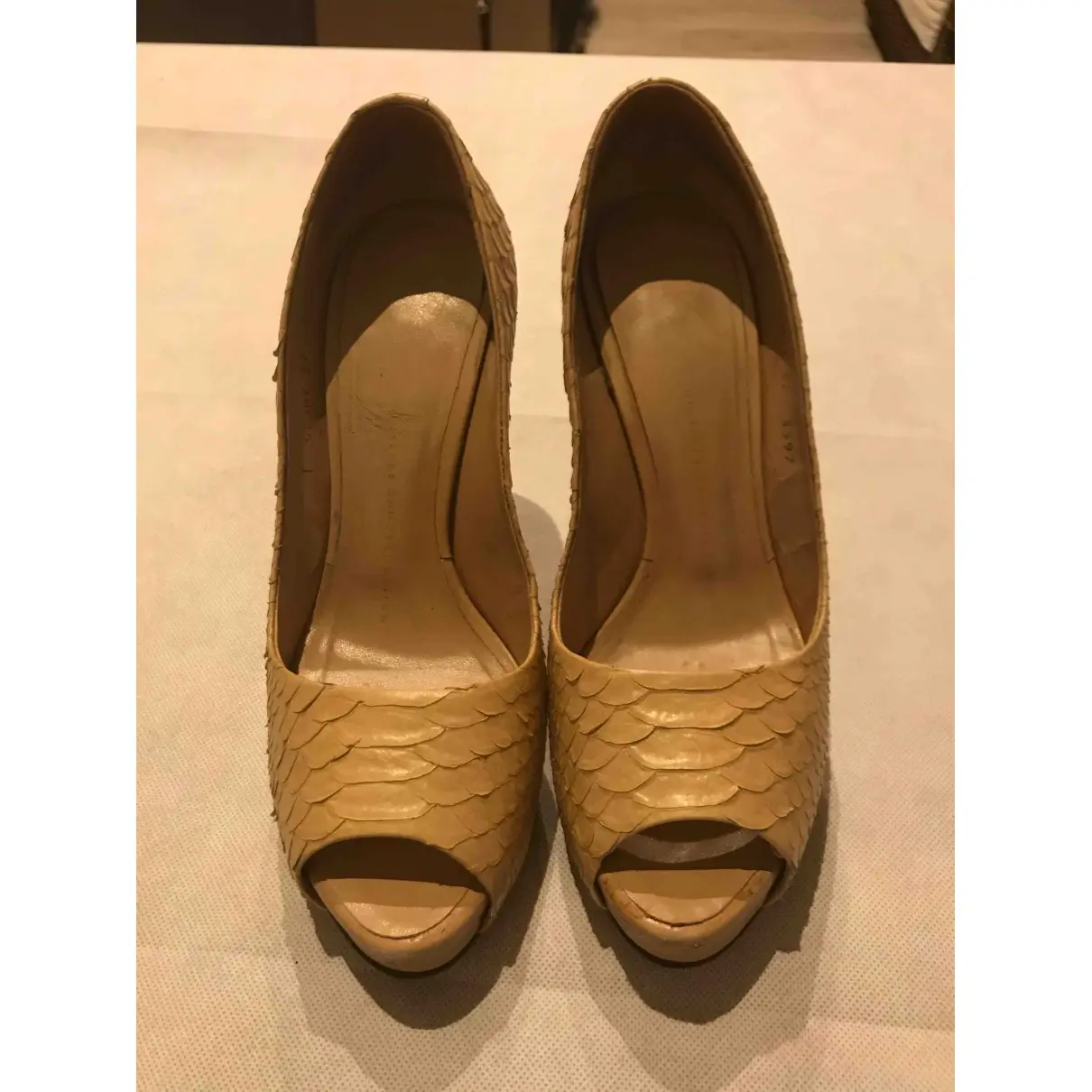Giuseppe Zanotti Python heels for sale