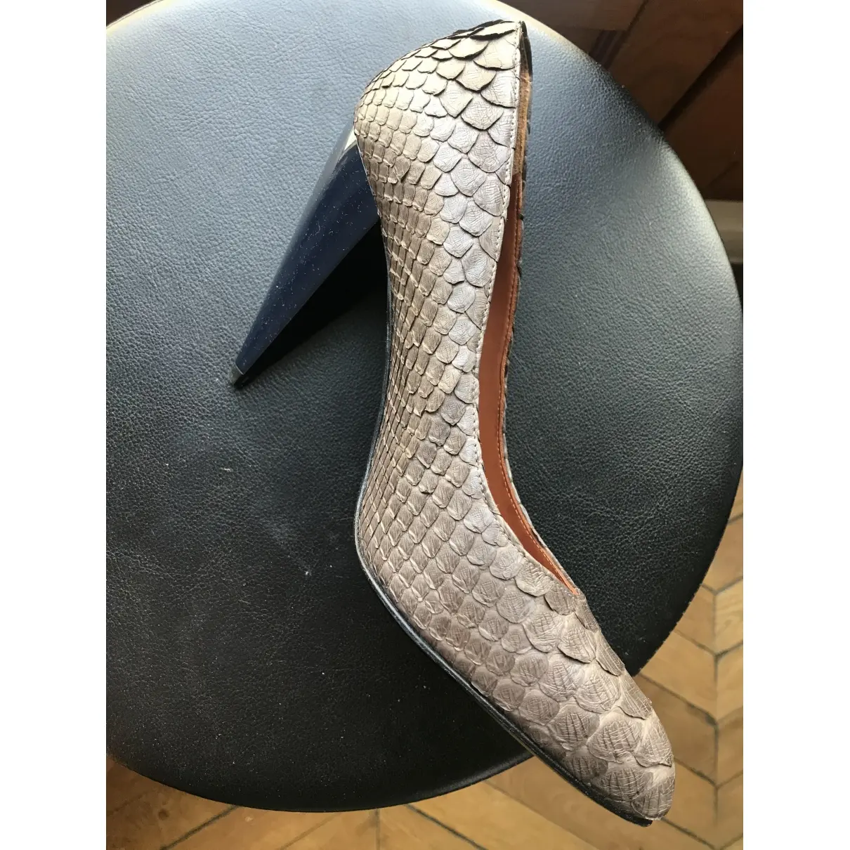 Buy Lanvin Python heels online