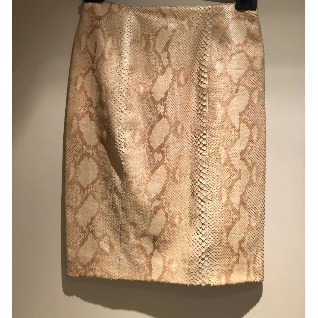 Buy Ralph Lauren Python mid-length skirt online
