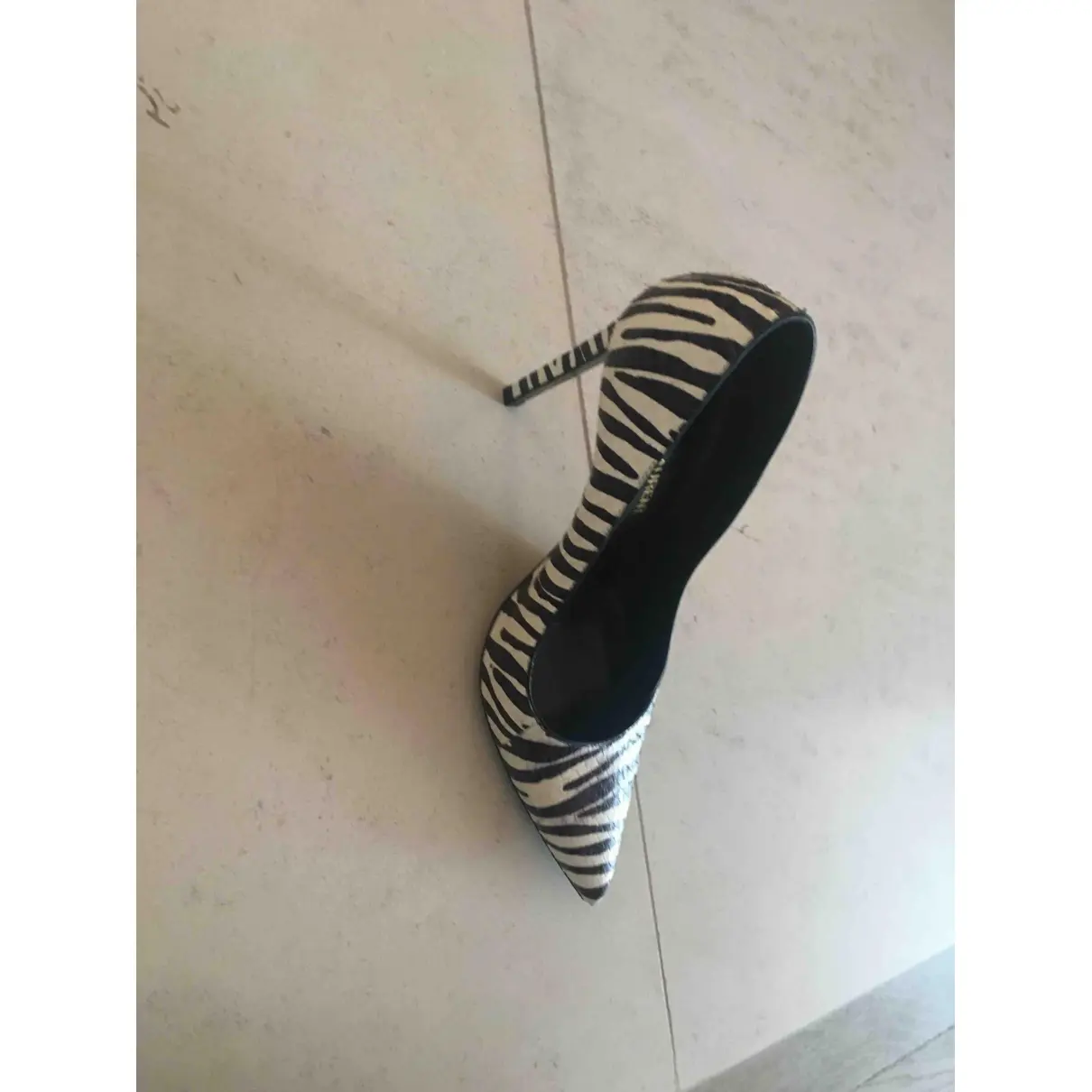 Saint Laurent Python heels for sale