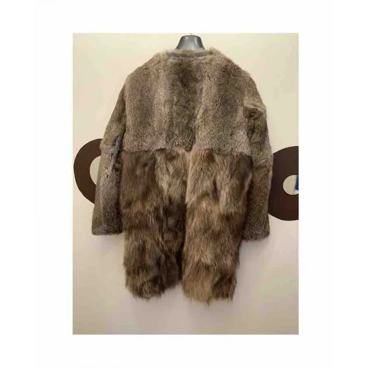Buy Maje Fall Winter 2020 rabbit coat online
